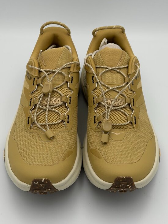 HOKA Men’s Transport GTX Gore-Tex Shoes Wheat Oat Milk Size 9.5 main image 2